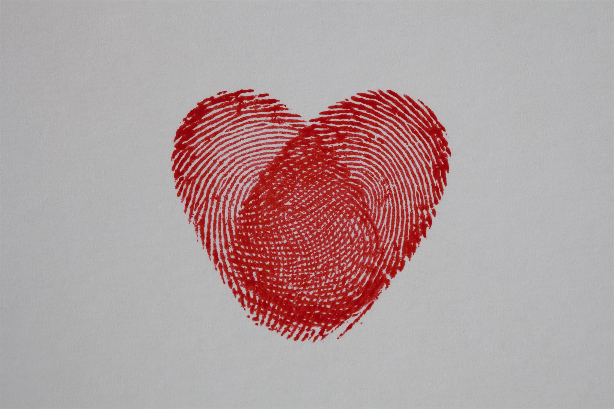 Thumbprint-heart